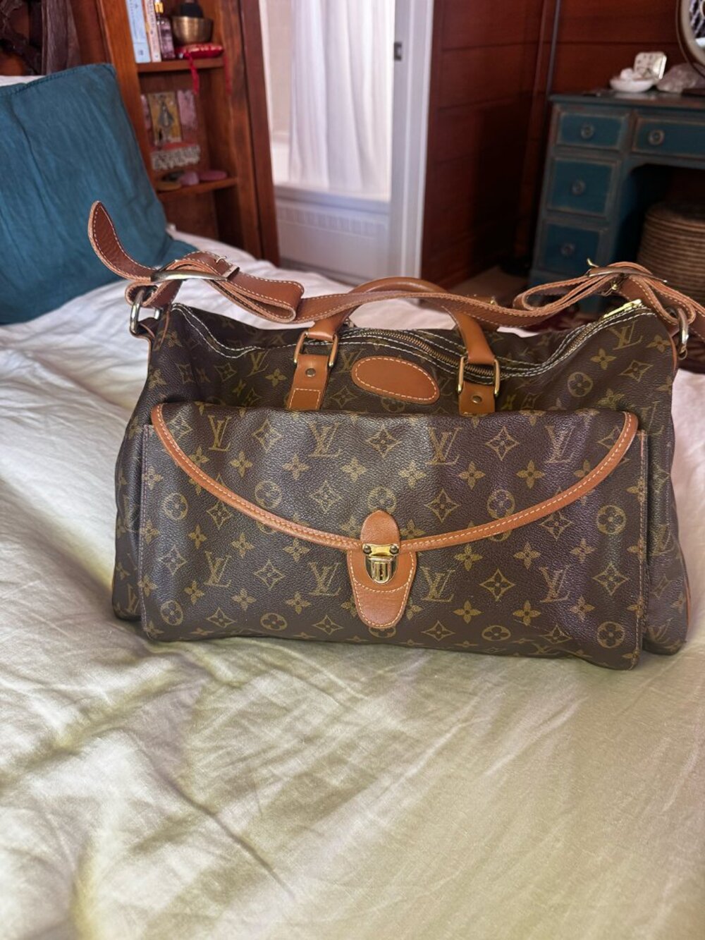Ultra-Rare Vintage Louis Vuitton x The French Company Weekender Travel Bag